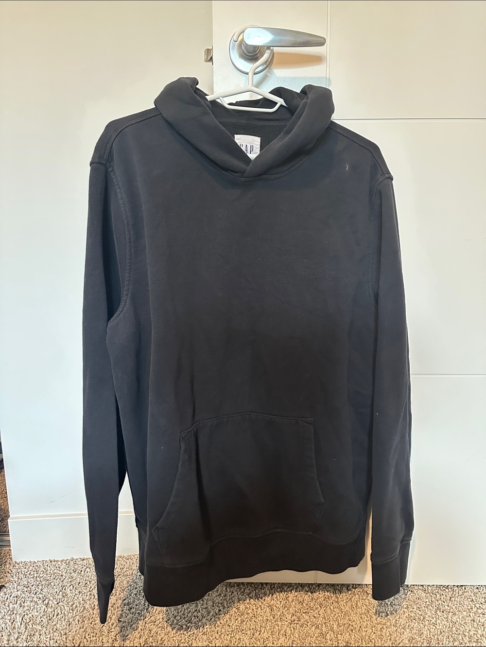 Black Men's Hoodie Sweatshirt - GAP